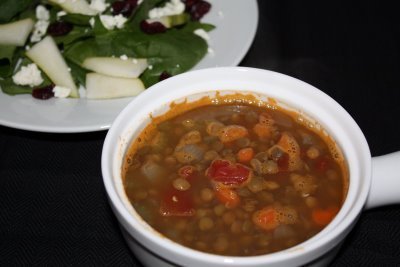 Recipe for Vegetarian Lentil Soup