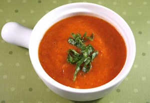 Post image for Slow Roasted Tomato and Roasted Red Pepper Soup