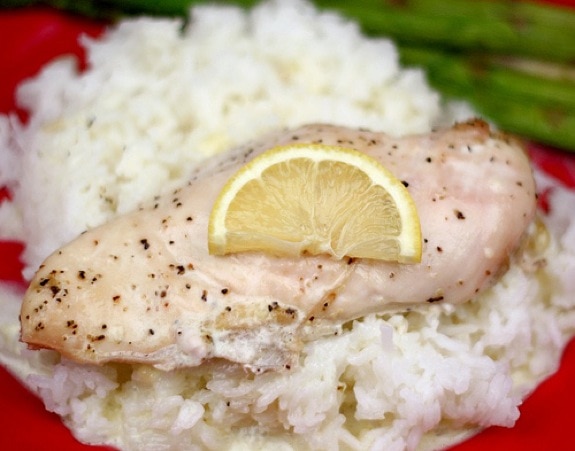 Creamy Lemon Chicken and Rice Recipe