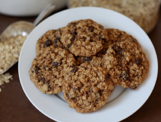 Recipes chewy oatmeal raisin cookies