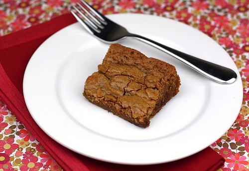 Caramel Chocolate Blondies Recipe
