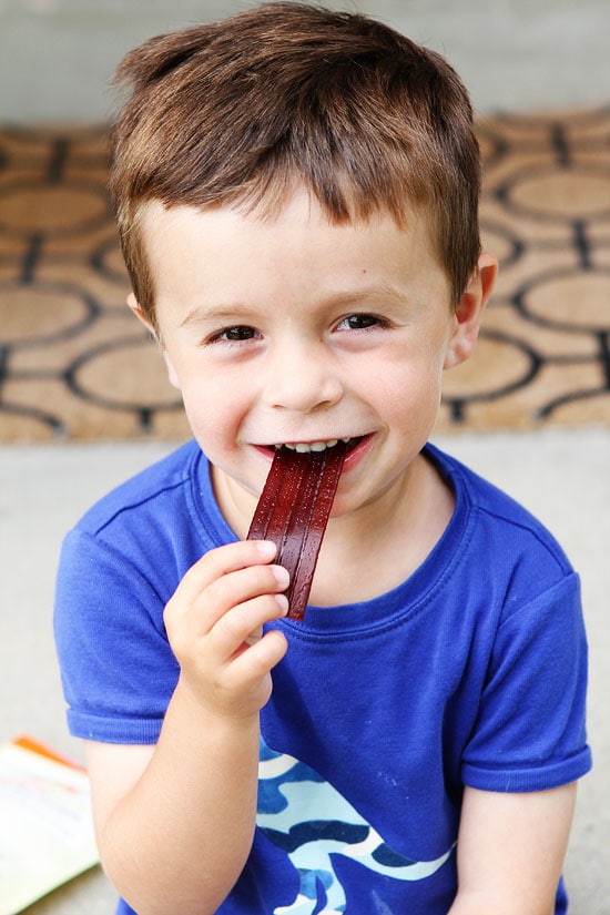 He also loves the Double Berry Fruit Peels. They are naturally sweetened and I love that they are individually wrapped. The perfect on-the-go snack. - NatureBox-Snacks-2-3