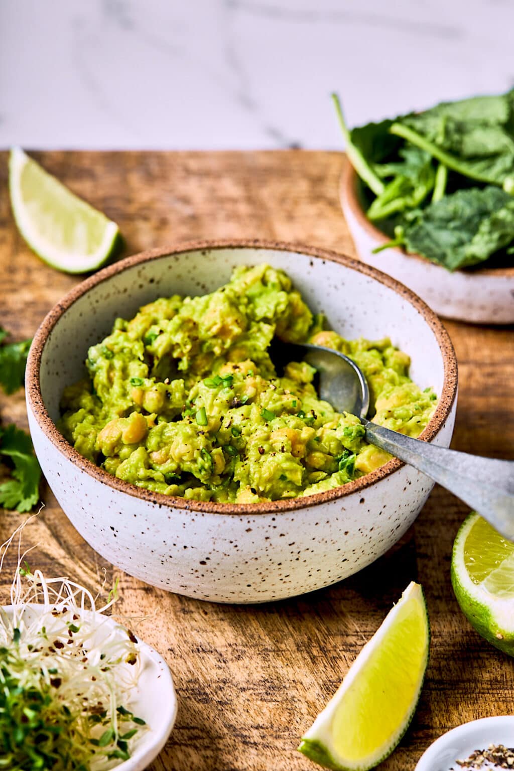 Smashed Chickpea Avocado Salad Two Peas Their Pod