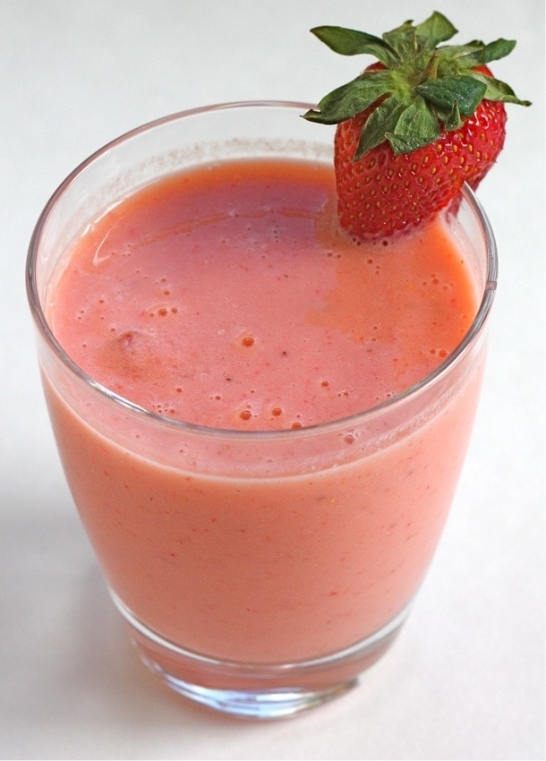 strawberry fruit smoothie