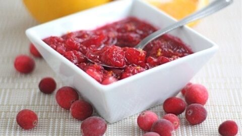 Fresh Cranberry Orange Sauce Two Peas Their Pod