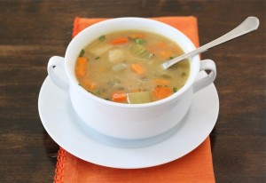 Vegetable Confetti Soup - Two Peas & Their Pod