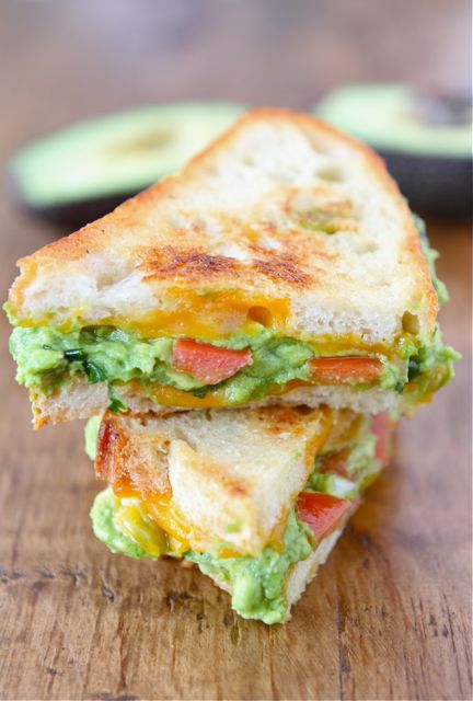 Guacamole Grilled Cheese Sandwich | Recipe Cart