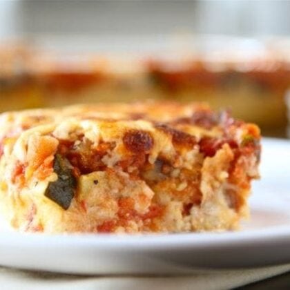 Baked Polenta Pie Recipe