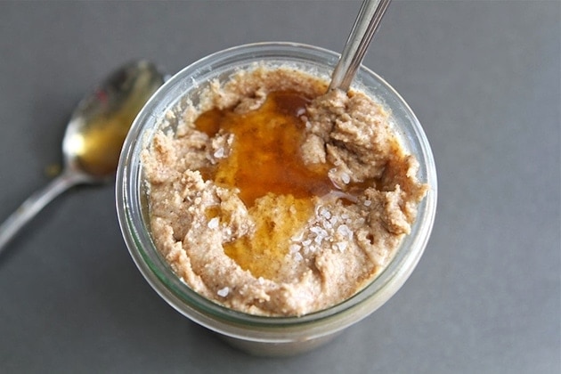 Sea Salt & Honey Almond Butter | Homemade Almond Butter Recipe