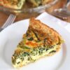 Best Spinach Quiche Easy Two Peas Their Pod