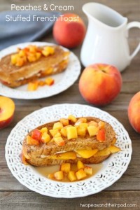 Peaches And Cream French Toast