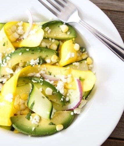 🙋🏻‍♀️ZUCCHINI RIBBON SALAD… ⭐️Have you made ribbons with