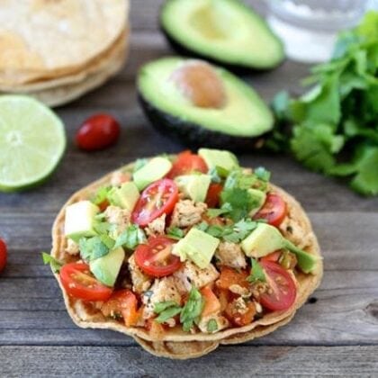 Tofu Tostada Recipe | Tostada Recipe