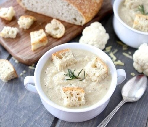 Roasted Cauliflower Cheddar Soup Cauliflower Soup Recipe