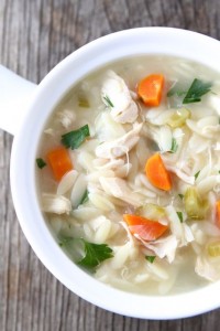 Lemon Chicken Orzo Soup Recipe