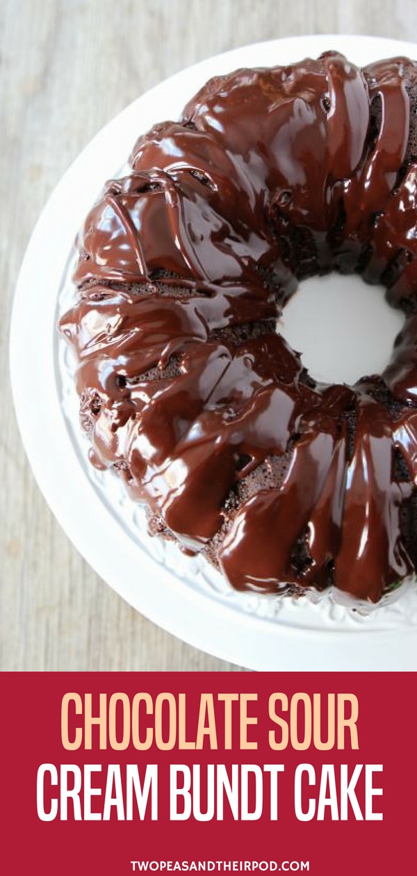 The BEST Triple Chocolate Bundt Cake Recipe (Easy)