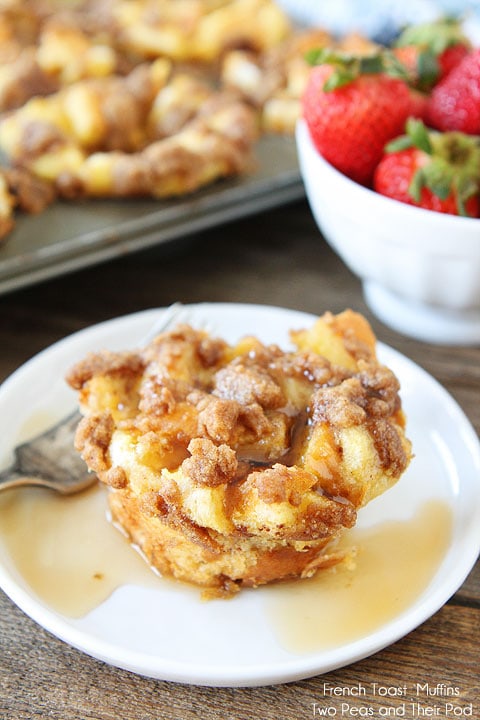 French Toast Muffins Baked French Toast Muffin Recipe