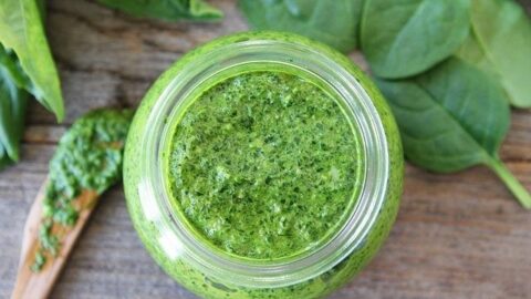 Spinach Basil Pesto Nut Free