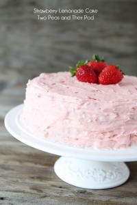 Strawberry Lemonade Cake Recipe