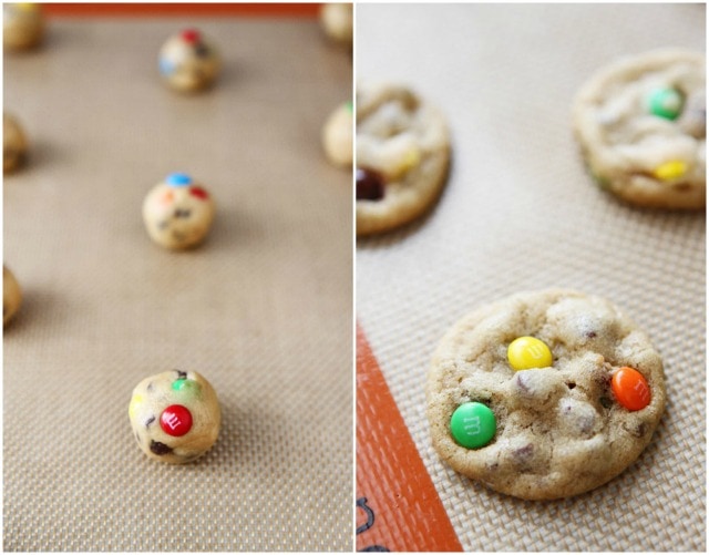 The Best Chewy Mini M&M Cookies Recipe - Practically Homemade