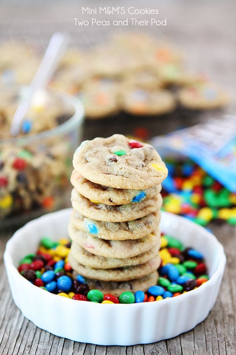 Brown Butter M&M Cookies - Baker by Nature