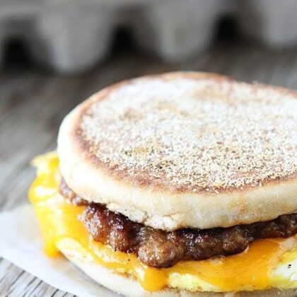 Sausage, Egg and Cheese Sandwich | Breakfast Sandwich Recipe