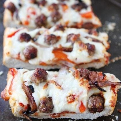 Easy Homemade French Bread Pizza