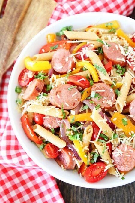 sausage-and-pepper-pasta-recipe