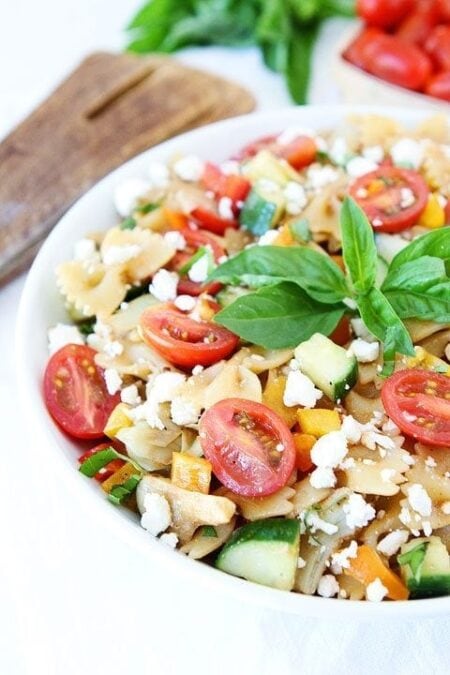 Easy Summer Pasta Salad - Two Peas & Their Pod