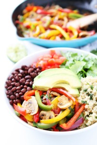 Fajita Quinoa Bowls Recipe