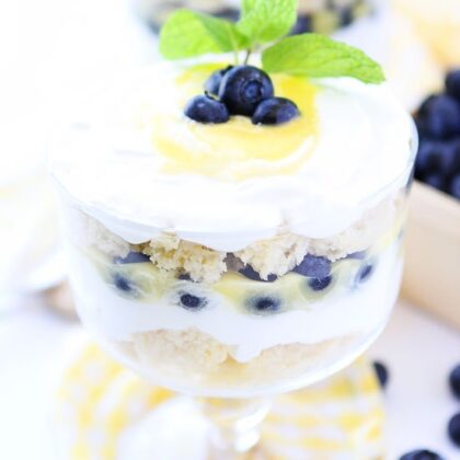 Lemon Blueberry Trifle Recipe