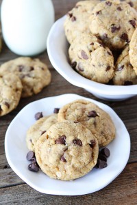 Coconut Oil Chocolate Chip Cookies