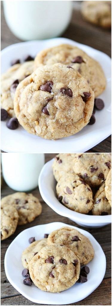 Coconut Oil Chocolate Chip Cookies