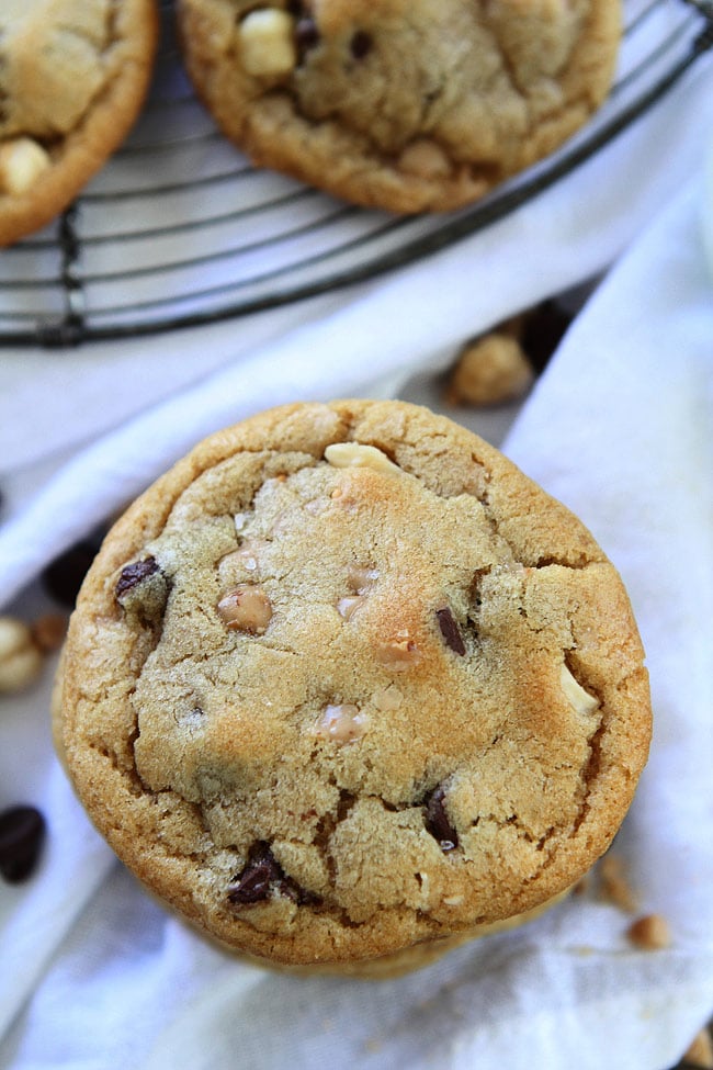 Hazelnut Chocolate Chip Cookies