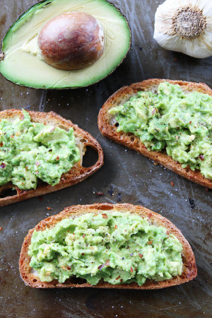 Garlic Bread Avocado Toast Recipe