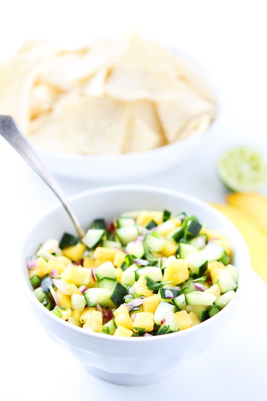 Cucumber Mango Salsa Recipe