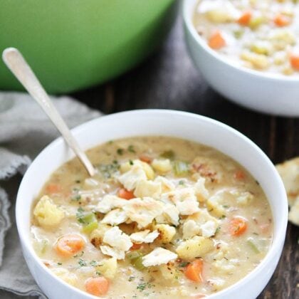 Creamy Cauliflower Chowder Recipe