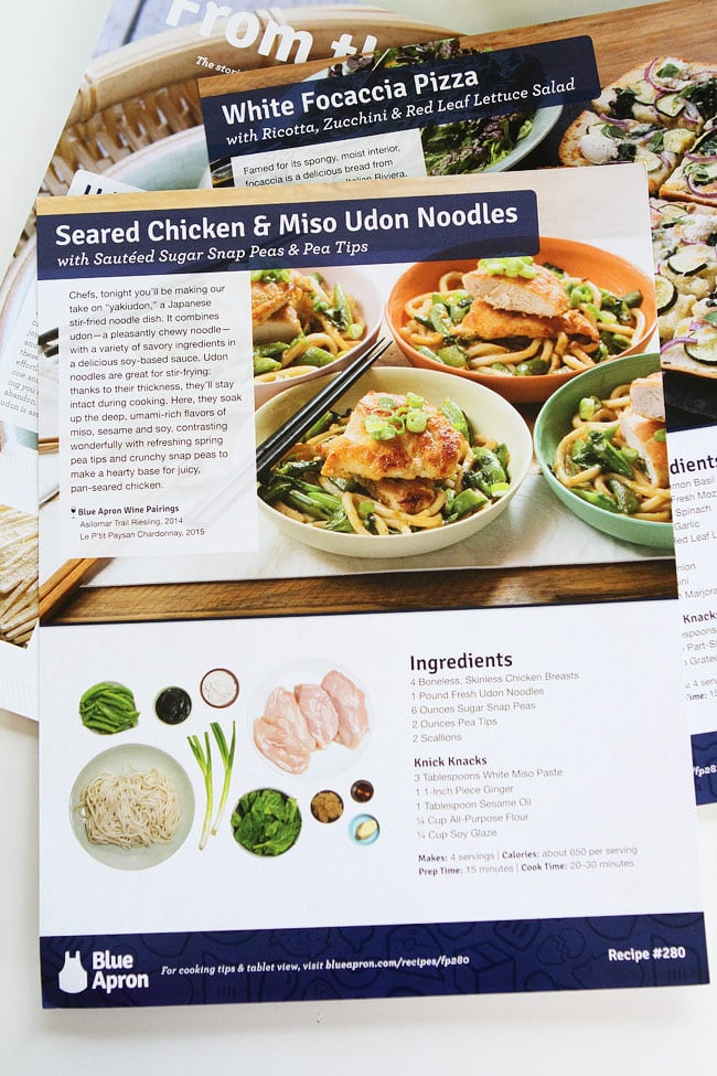 Easy Dinners With Blue Apron