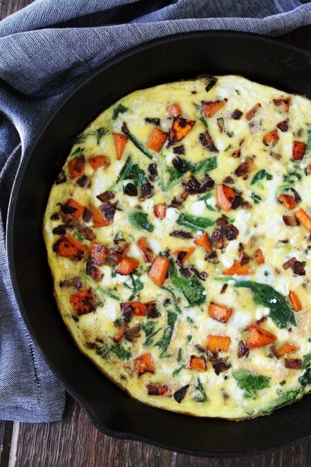 Sweet Potato Kale Frittata Recipe