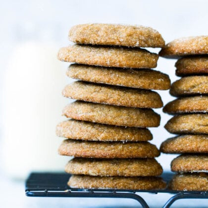 Soft Gingersnap Cookies Recipe