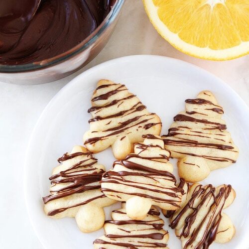 Spritz Cookies - with troubleshooting tips - Saving Room for Dessert