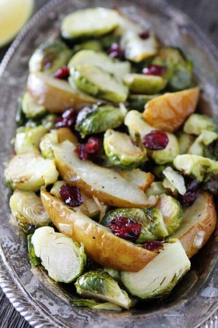 Cranberry Brussels Sprouts Recipe
