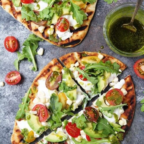 Grilled Flatbread Pizza Recipe