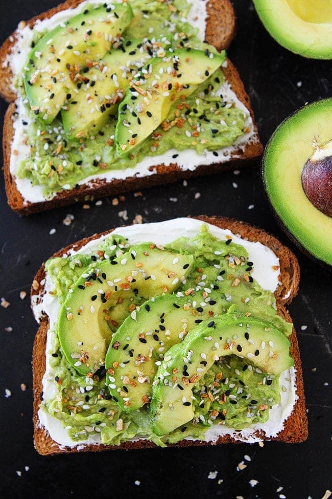 Everything but the Bagel Avocado Toast