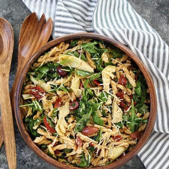 Spaghetti with Sun Dried Tomatoes & Spinach | Pasta Recipe