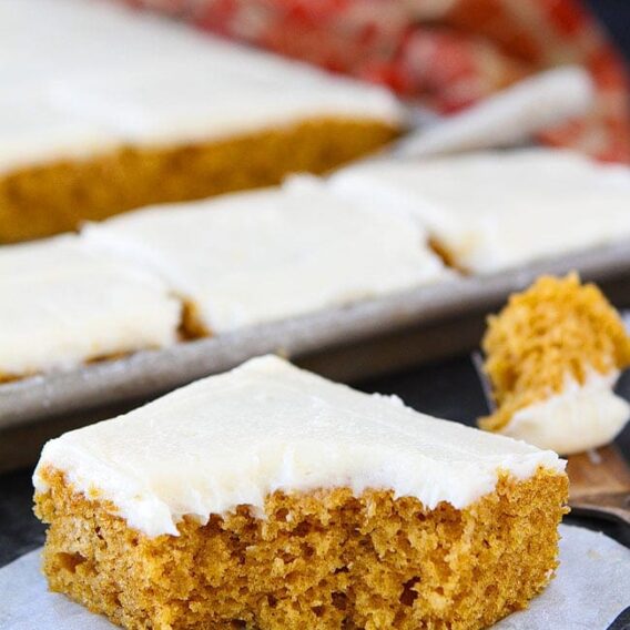 Pumpkin Sheet Cake Recipe