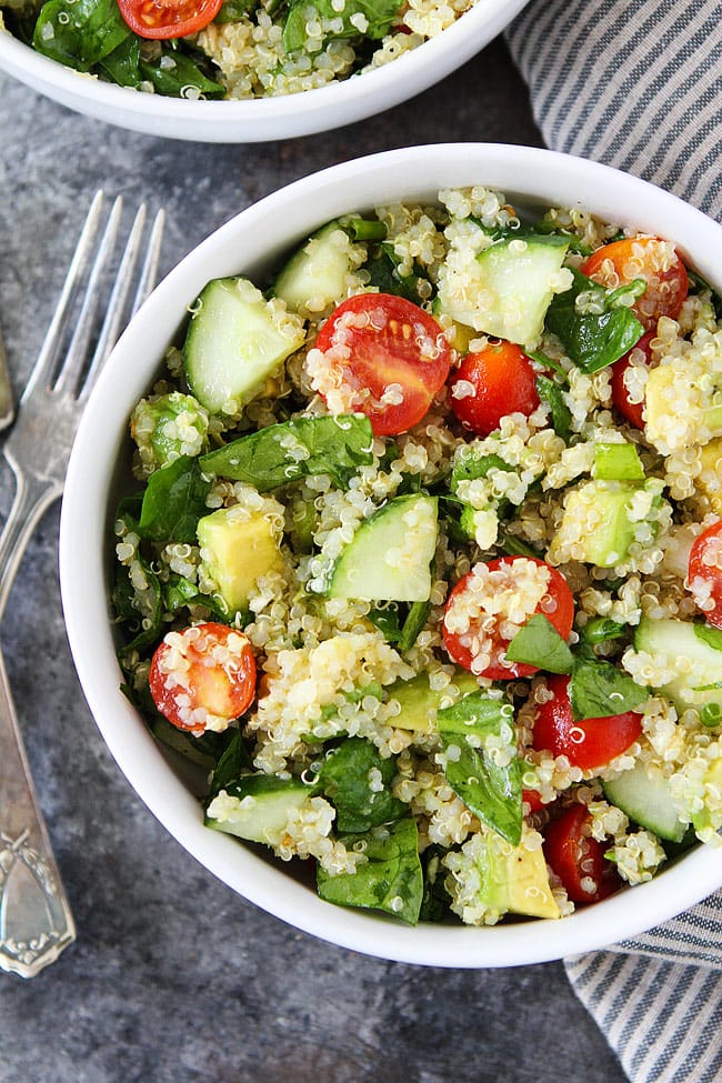 Easy Quinoa Salad Recipe | Two Peas & Their Pod – Cravings Happen