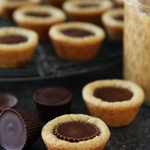 Peanut Butter Cup Cookies Recipe - Two Peas & Their Pod