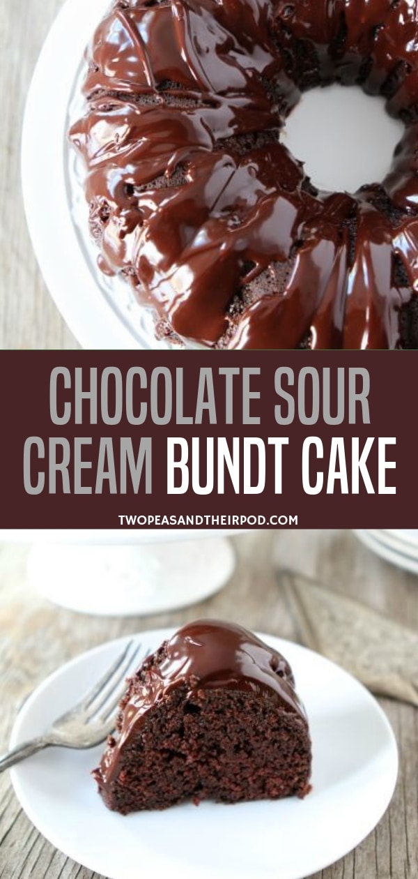 A budget-friendly moist chocolate bundt cake with sour cream perfect for choco lovers out there! Loaded with chocolate inside and out, this is the best easy chocolate bundt cake for parties. Save this pin and plan something amazing with this recipe!