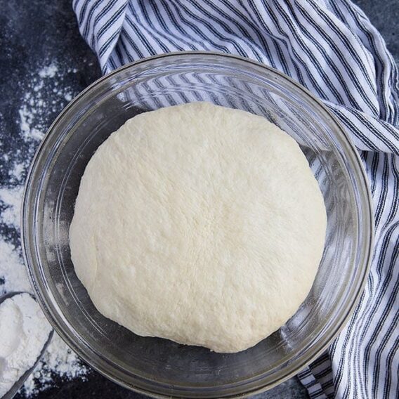 Easy Pizza Dough {5-Ingredients} - Two Peas & Their Pod